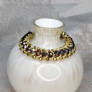 Amethyst Gold Bracelet